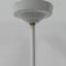 Art Deco Hanging Lamp with White Glass Ball, 1930s, Image 11