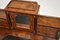 Antique Victorian Inlaid Burr Walnut Writing Table Desk, 1870s, Image 7