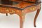 Antique Victorian Inlaid Burr Walnut Writing Table Desk, 1870s 15