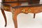 Antique Victorian Inlaid Burr Walnut Writing Table Desk, 1870s, Image 13