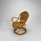 Vintage Rattan Lounge Chair, 1960s 4