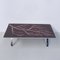 Vintage Adri Tile Coffee Table with Chromed Frame, 1960s, Image 1