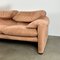 Peach Maralunga Sofa by Vico Magistretti for Cassina, Image 16