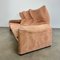 Peach Maralunga Sofa by Vico Magistretti for Cassina 12