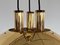 Vintage Pendant Light in Brass by Florian Schulz, 1970, Image 11