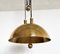 Vintage Pendant Light in Brass by Florian Schulz, 1970 2