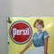 Danish Enameled Persil Sign, Image 5