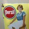 Danish Enameled Persil Sign, Image 2