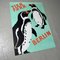 Vintage Tierpark Berlin Pinguin Poster von Ulrich Nagel, 1973 3