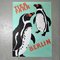 Poster Pingouin Tierpark Berlin Vintage par Ulrich Nagel, 1973 1