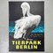 Poster vintage Tierpark Berlin Pelican di Kurt Walter, 1978, Immagine 2