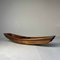 Japanese Wabi Sabi Wooden Model Ikebana Boat, 1940s 8