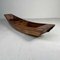 Barco Ikebana japonés Wabi Sabi de madera, años 40, Imagen 3