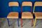 Industrial Colored Dining Chairs, 1980s, Set of 4 7