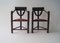 Swedish Sculptural Monk Chairs, Sweden, 1950s, Set of 2 2