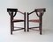 Swedish Sculptural Monk Chairs, Sweden, 1950s, Set of 2 9