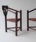 Swedish Sculptural Monk Chairs, Sweden, 1950s, Set of 2 11