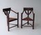 Swedish Sculptural Monk Chairs, Sweden, 1950s, Set of 2 1