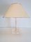 Regency Table Lamp in Acrylic Glass & Brass, Italy, 1970s, Image 4