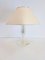 Regency Table Lamp in Acrylic Glass & Brass, Italy, 1970s, Image 1