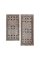 Vintage Turkish Matching Runner Rugs in Muted Colors, Set of 2 1