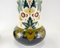 Antique Painted Vases by Franz Anton Mehlem for Royal Bonn, Germany, 1890s, Set of 2, Image 6