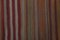 Turkish Striped Kilim Runner Rug 7