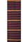 Long Vintage Striped Turkish Kilim Runner Rug, Image 3