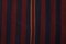 Long Vintage Striped Turkish Kilim Runner Rug, Image 7