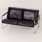 Black Leather Sofa by Preben Fabricius for Walter Knoll, 1990s, Image 9