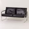 Black Leather Sofa by Preben Fabricius for Walter Knoll, 1990s 1