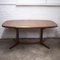 Danish Oval Extending Teak Dining Table by Dyrlund, 1960s 2
