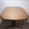 Danish Oval Extending Teak Dining Table by Dyrlund, 1960s 6