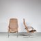 Lounge Chairs by Dirk Van Sliedregt for Rohé, Netherlands, 1970s, Set of 2 2