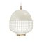 Cobalt Magnolia Suspension Lamp with Brass Ring by Dooq 3