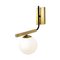 Brass Globe Wall Lamp by Dooq, Image 1