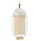 Lampada a sospensione Magnolia II in ottone con anello in ottone di Dooq, Immagine 5