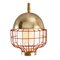 Copper Magnolia III Suspension Lamp with Copper Ring by Dooq 8