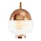 Copper Magnolia III Suspension Lamp with Copper Ring by Dooq, Image 3