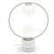 Taupe Loop Table Lamp with Marble Base by Dooq, Image 2