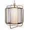 Brass and Salmon Jules Suspension Lamp by Dooq, Image 7