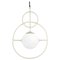 Ivory Loop II Suspension Lamp by Dooq 1