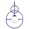 Cobalt Loop II Suspension Lamp by Dooq, Image 1