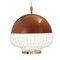 Emerald Magnolia I Suspension Lamp with Copper Ring by Dooq, Image 4