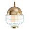 Jade Magnolia III Suspension Lamp with Brass Ring by Dooq, Image 1