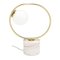 Copper Loop Table Lamp with Marble Base by Dooq, Image 3