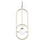 Ivory Loop I Suspension Lamp by Dooq, Image 5