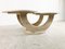 Vintage Two Tier Travertine Coffee Table, 1970s, Image 7