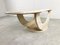 Vintage Two Tier Travertine Coffee Table, 1970s, Image 2