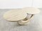 Vintage Two Tier Travertine Coffee Table, 1970s 8
